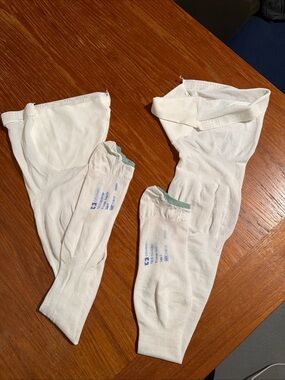 Covidien T.E.D Stockings Compression Thigh High Elastic Band White  Size XL